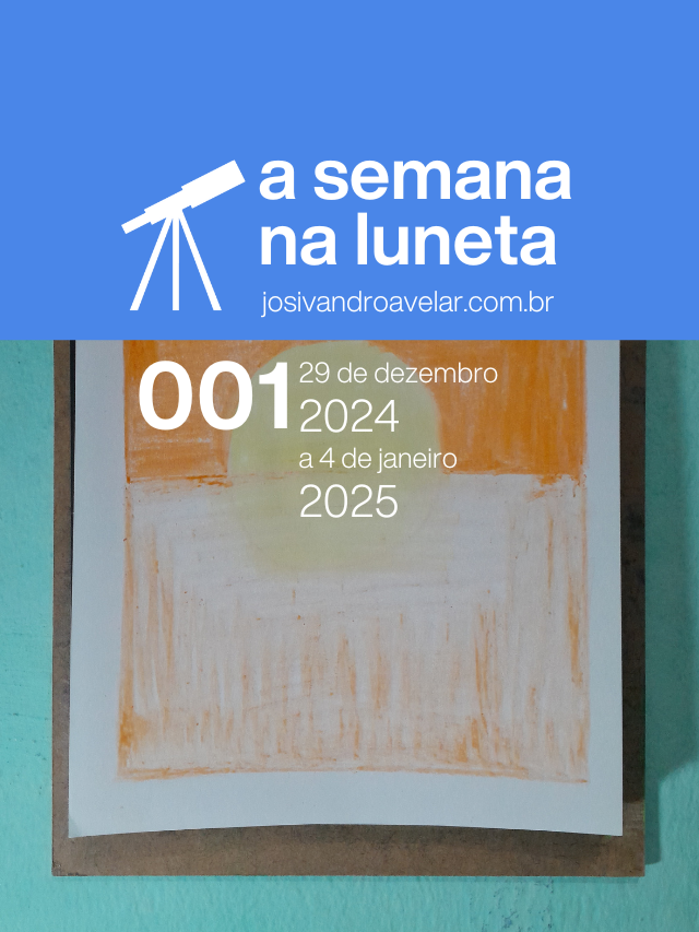 A semana na Luneta 001 – 29 de dezembro de 2024 a 4 de janeiro de 2025