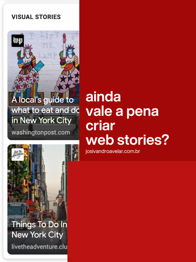 Ainda vale a pena criar web stories?