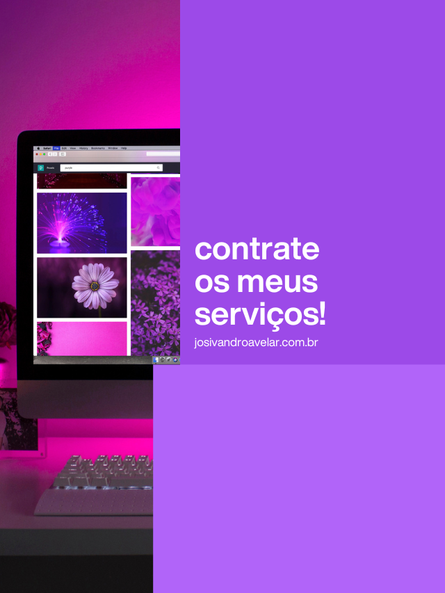 Contrate os meus serviços!