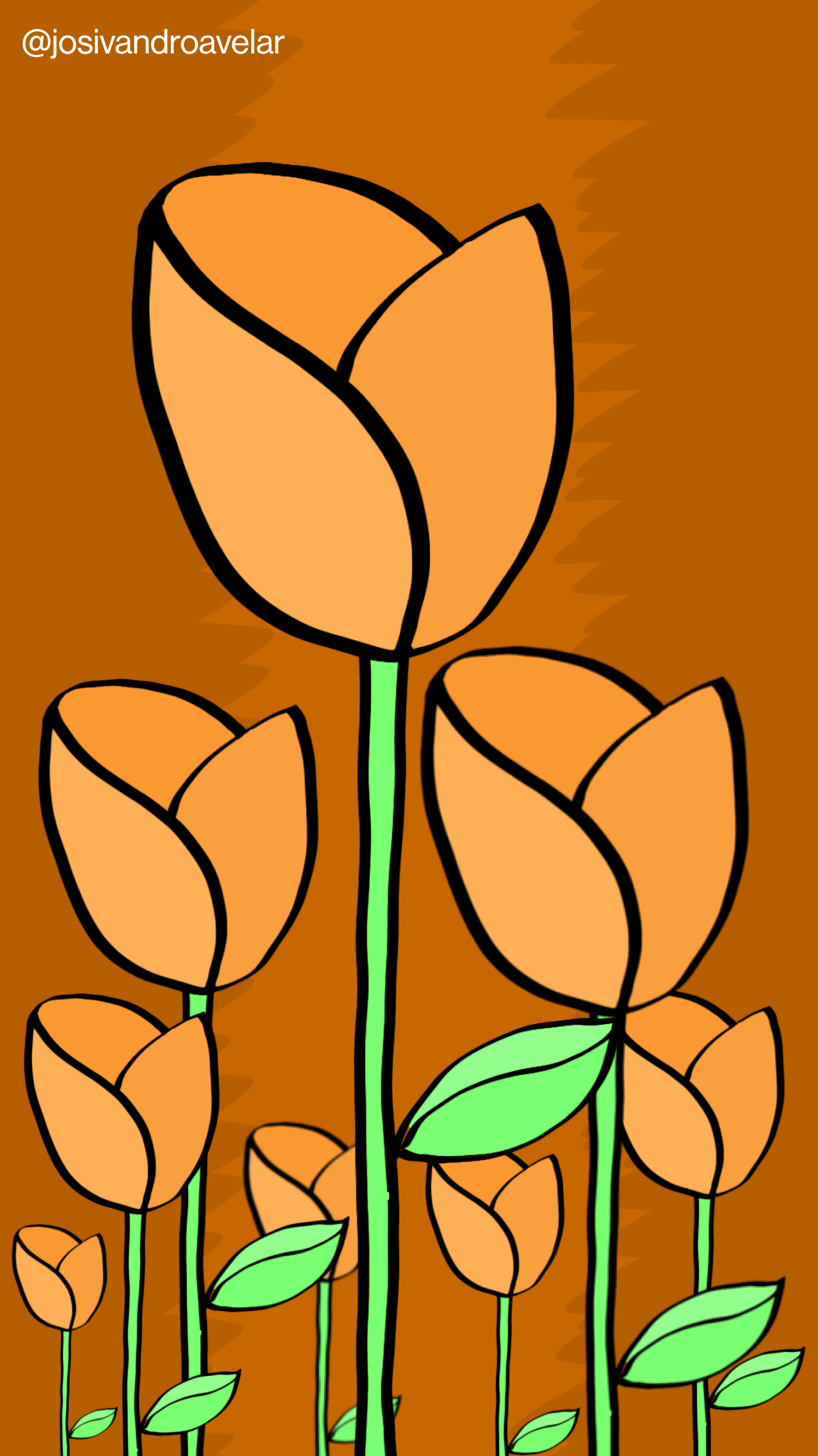 Artes digitais: rosas da terra 1 Rosas da terra, com pétalas em tons de terra, sob fundo em tons de marrom escuro.