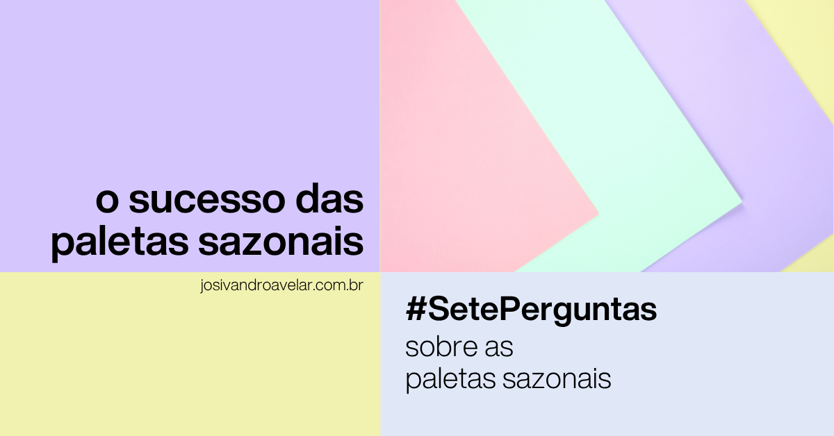 O sucesso das paletas sazonais