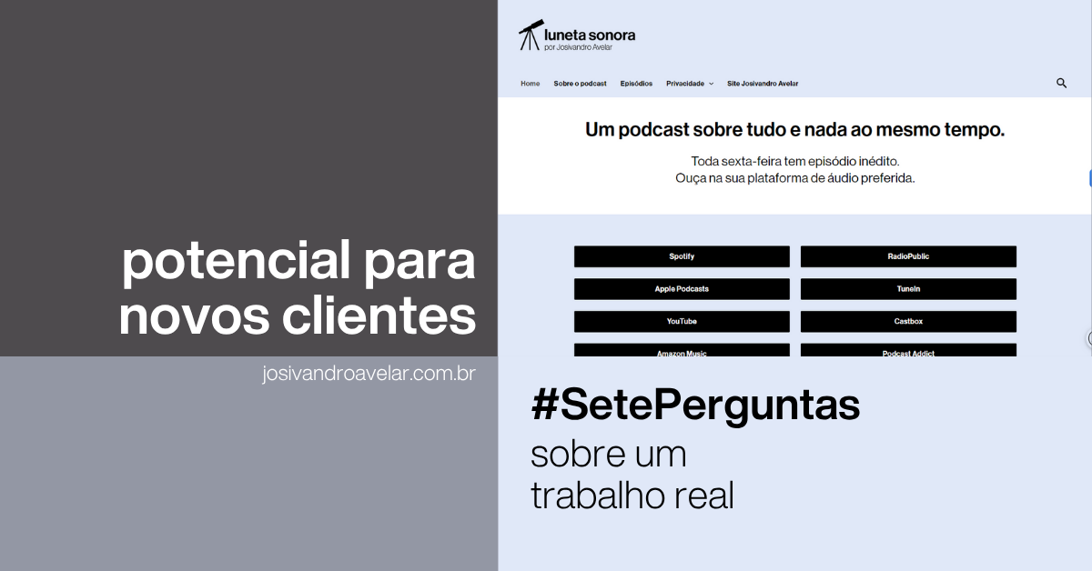 Potencial para novos clientes