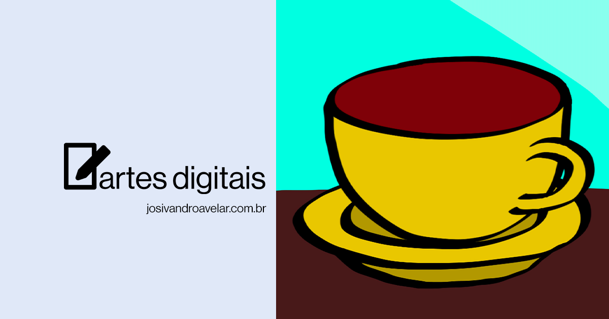Artes digitais: a energia do café