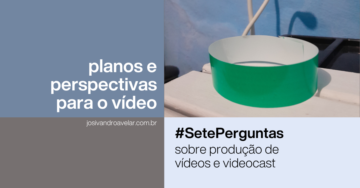 Planos e perspectivas para o vídeo