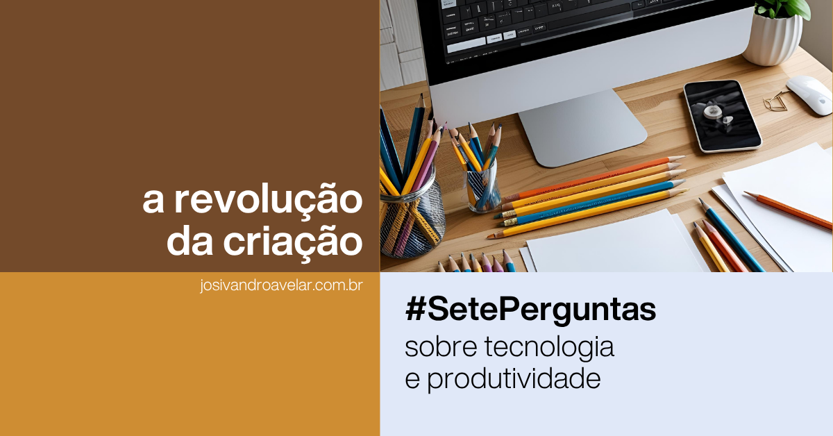 A revolução da criação