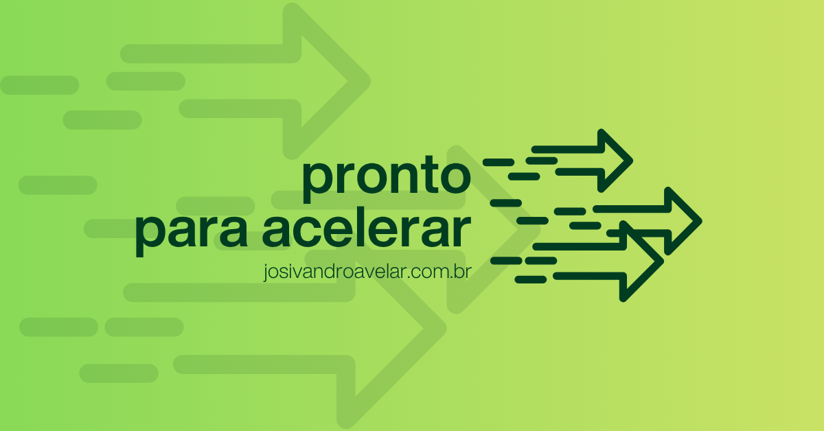 Pronto para acelerar