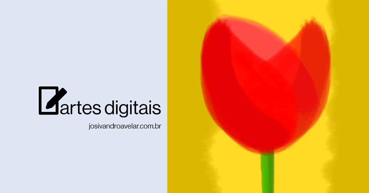 Artes digitais: botão de rosa no jardim