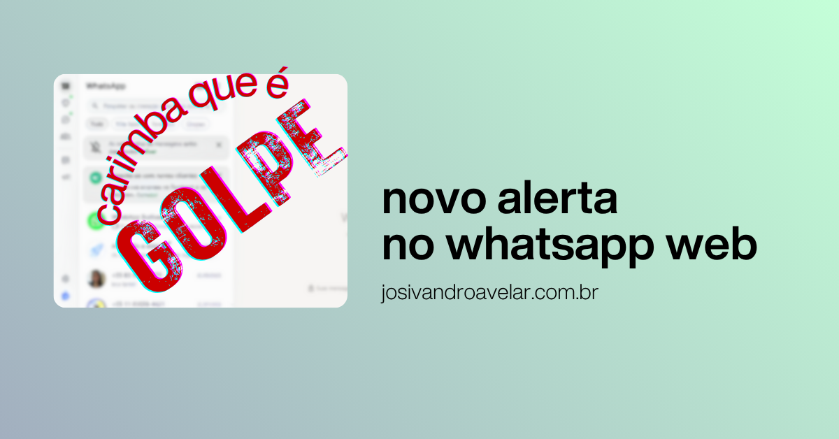 Extensões do Chrome se tornam ameaça ao WhatsApp Web: entenda o novo golpe digital 3 site graph 1171