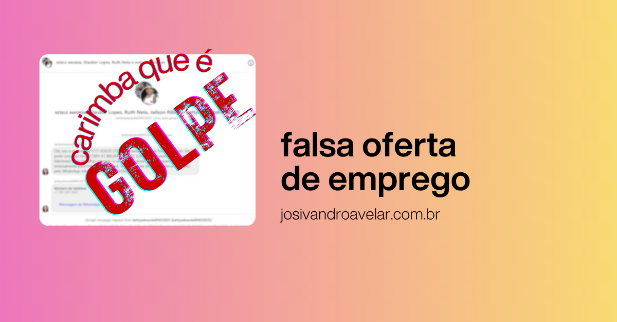 Golpe da falsa oferta de emprego nas redes sociais: entenda o padrão e proteja-se 1 site graph 1198