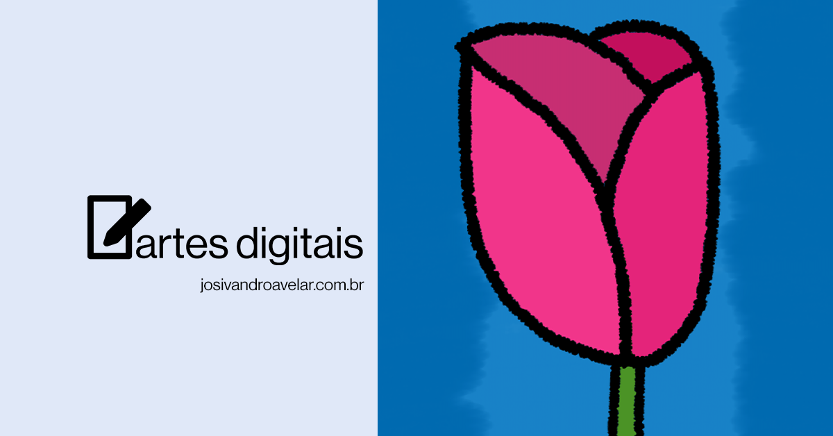 Artes digitais: ela, tulipa 2 site graph 1201