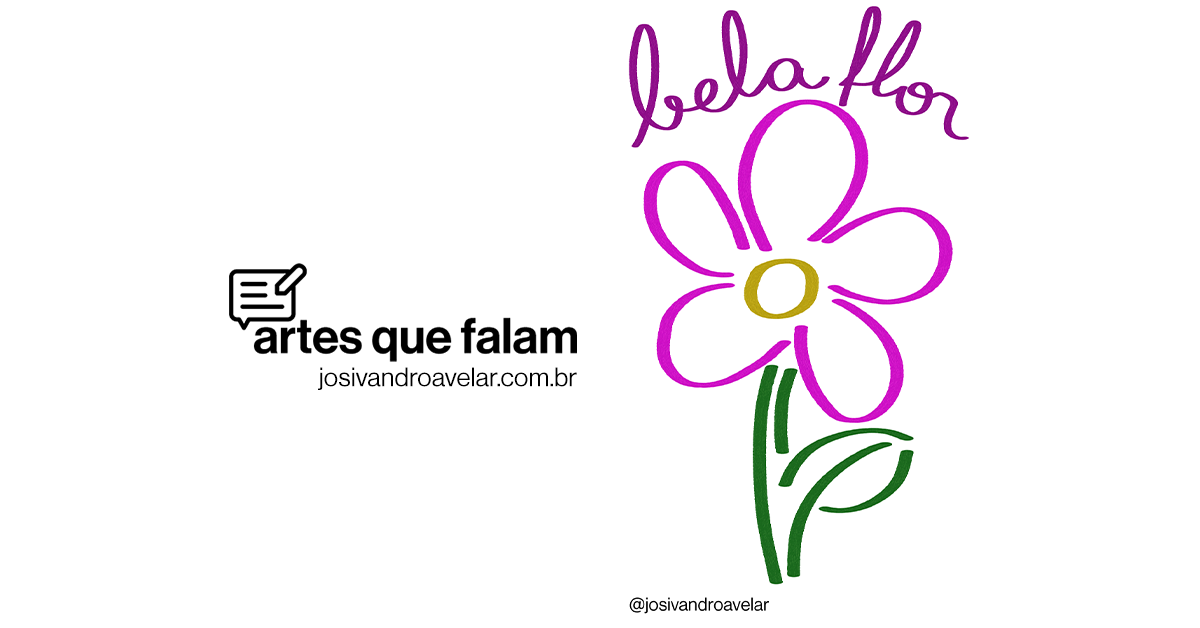 Artes que falam: bela flor 2 site graph 1212