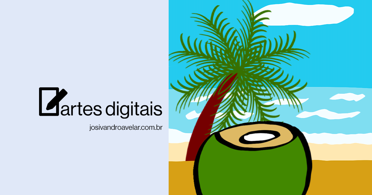Artes digitais: sombra e água de coco 2 site graph 1292